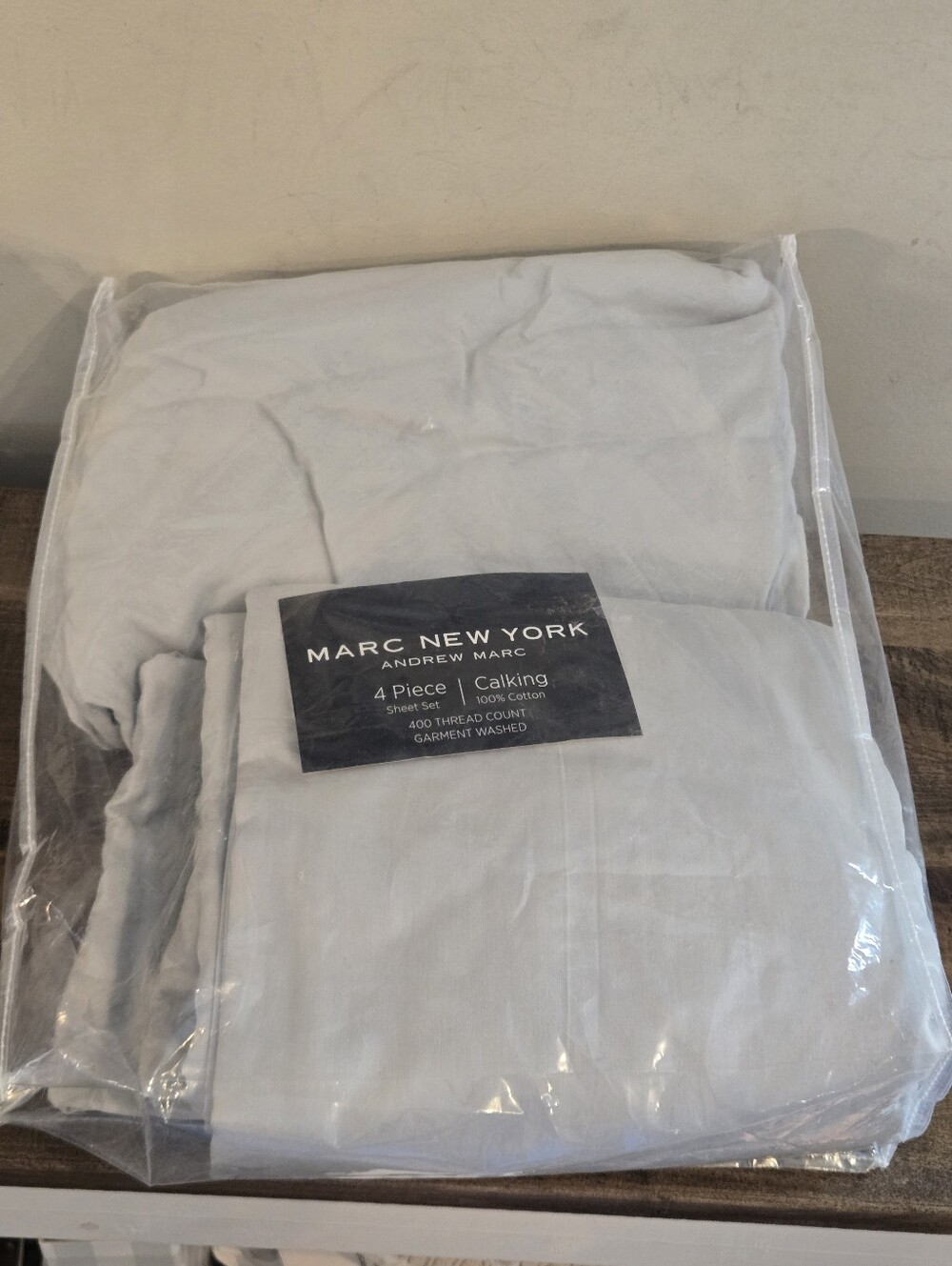 Marc New York Sheet Set in Light Sage Green
